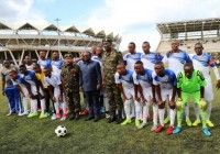 Mhe. Dkt. Harrison Mwakyembe afungua rasmi mashindano ya kombe la Mkuu wa Majeshi